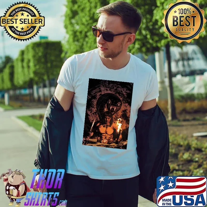 Conan The Barbarian Fire And Snack Shirt