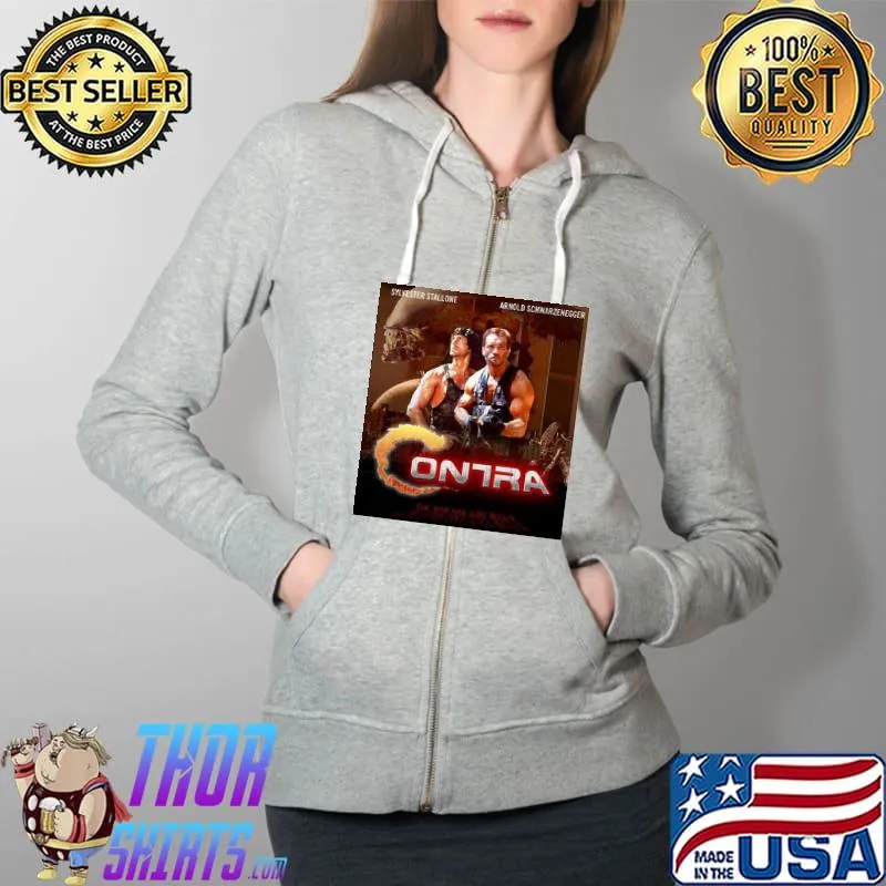 Contra Poster Shirt Full Zip Hooded