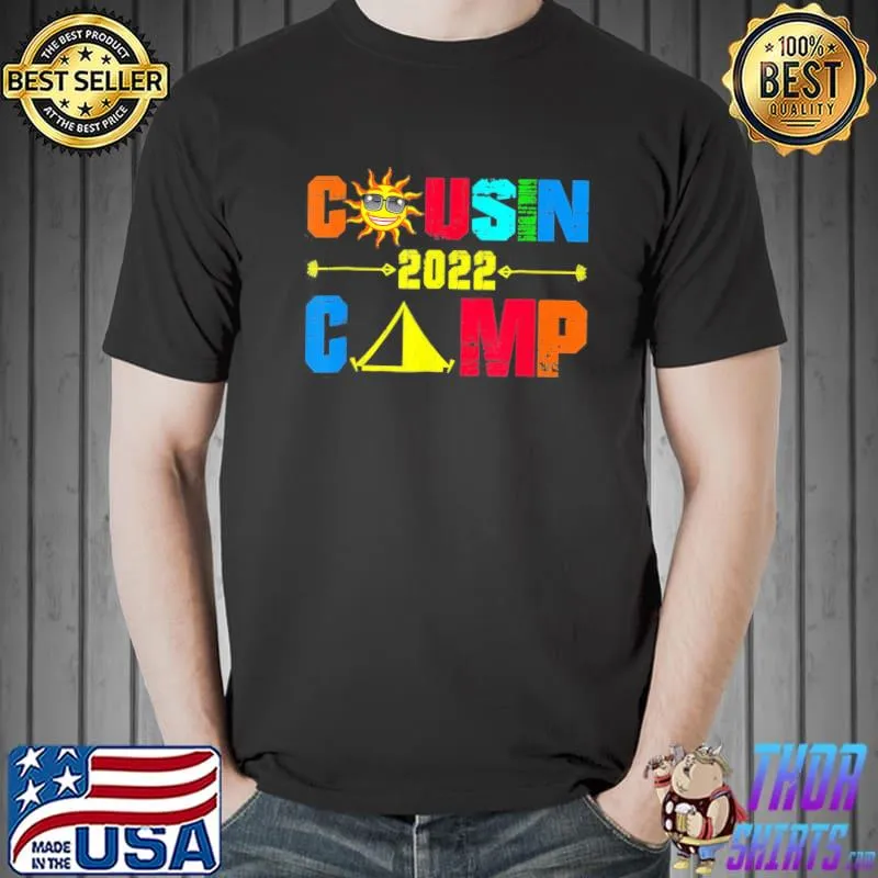 Cousin camp 2022 cousin tribe vacation shirt