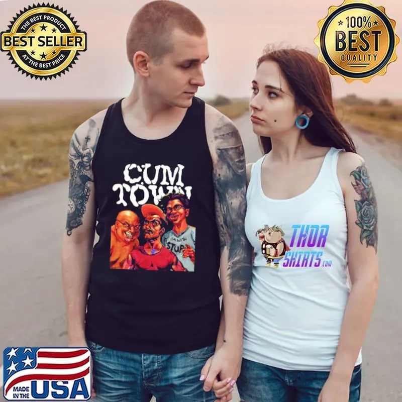 Cum town art s Tank Top