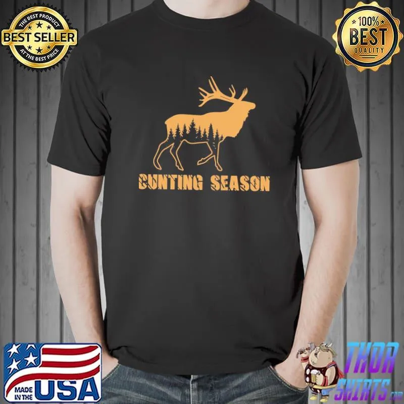 Cunting season hunting lovers shirt