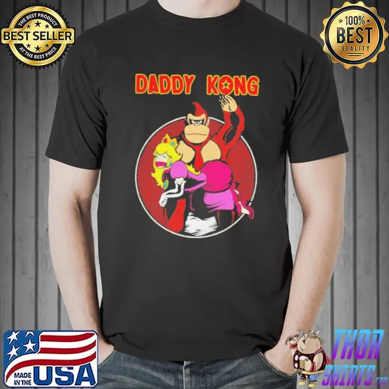 Daddy kong diddy kong slap princess shirt