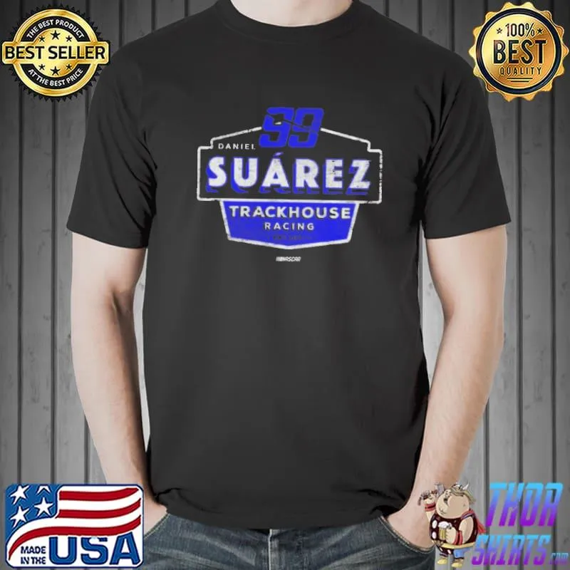 Daniel suarez checkered flag vintage duel shirt