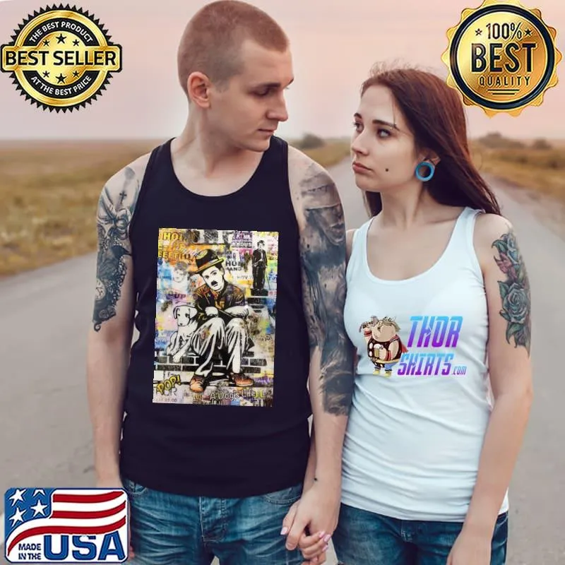 Day without laughter charlie chaplin s Tank Top