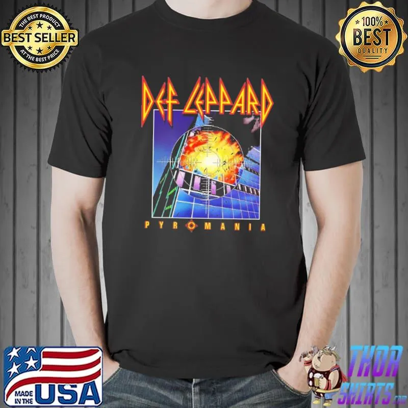 Def Leppard Pyromania Shirt