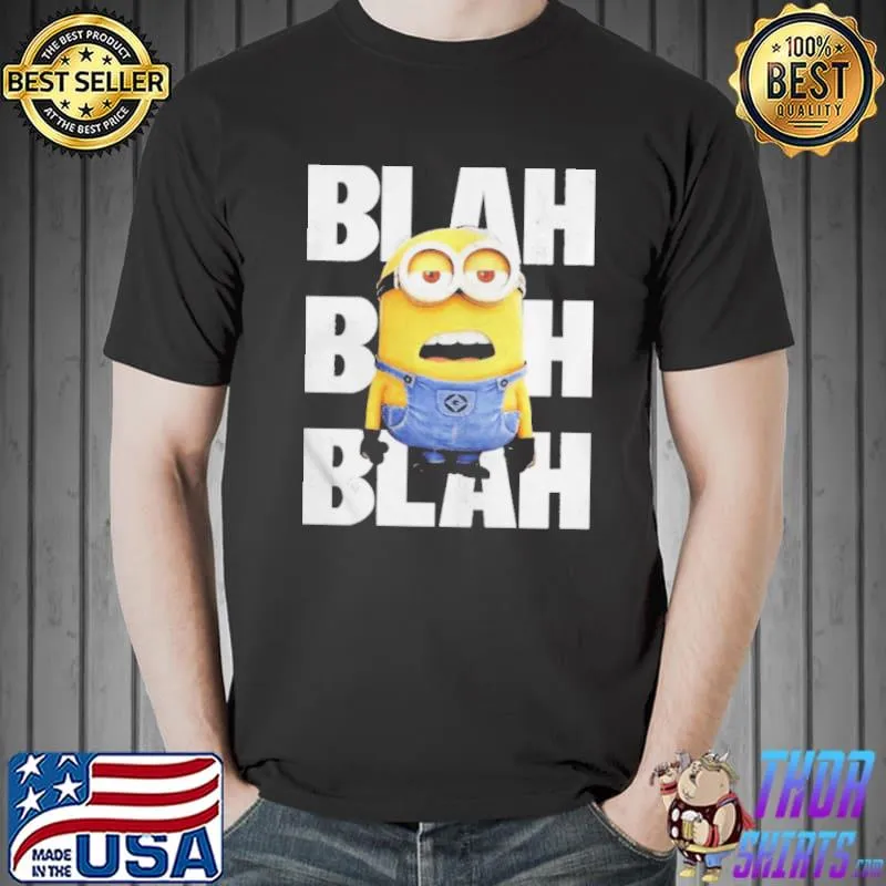 Despicable me minions dave is so blah shirt