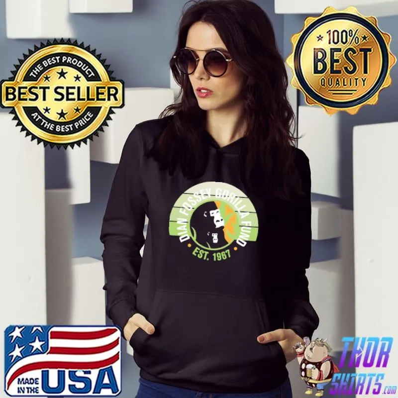 Dian fossey gorilla fund vintage shirt