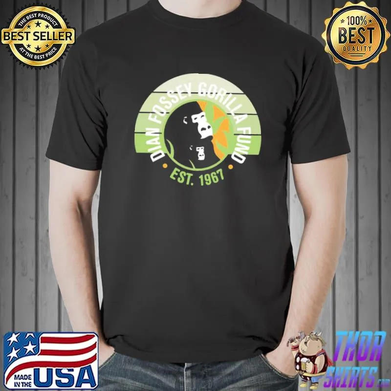 Dian fossey gorilla fund vintage s Unisex