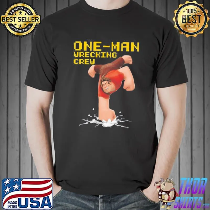 Disney wreck it ralph 2 wrecking crew graphic shirt