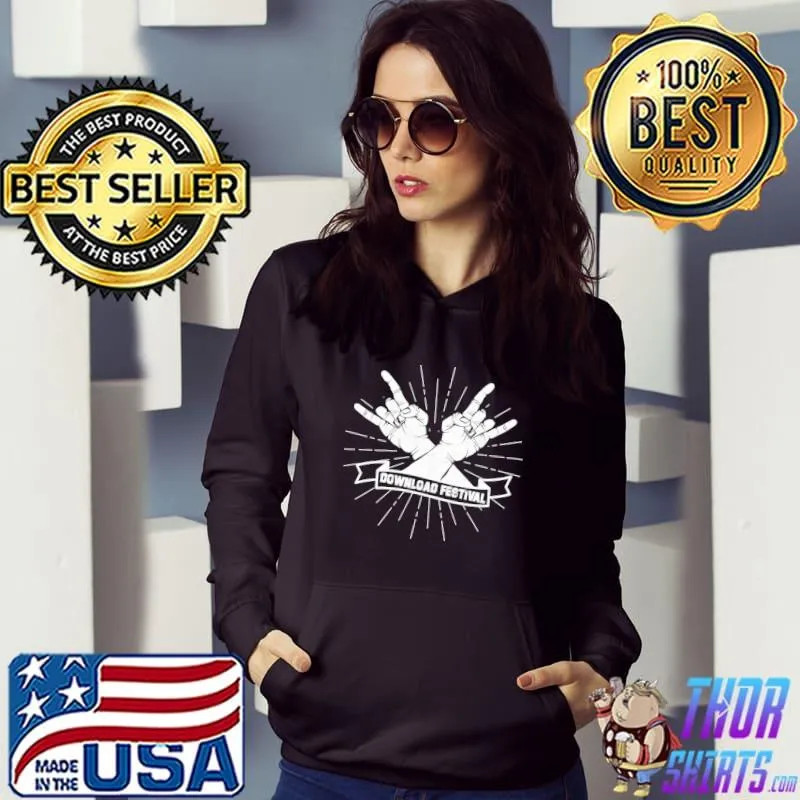 Download festival rock hands s Hoodie