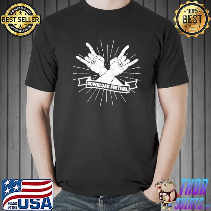 Download festival rock hands shirt