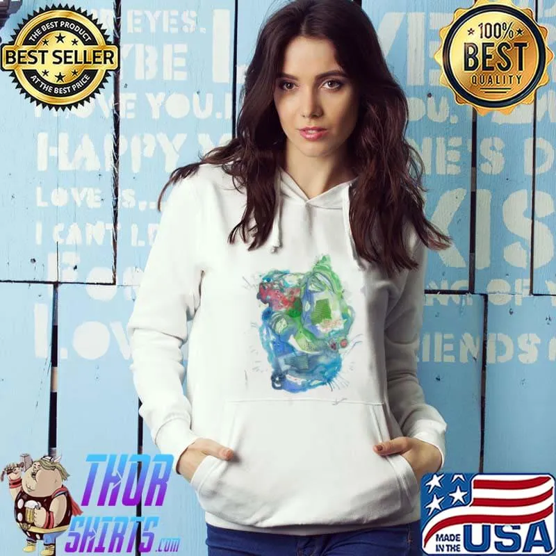 Dreamlike watercolor the garden of words s Hoodie