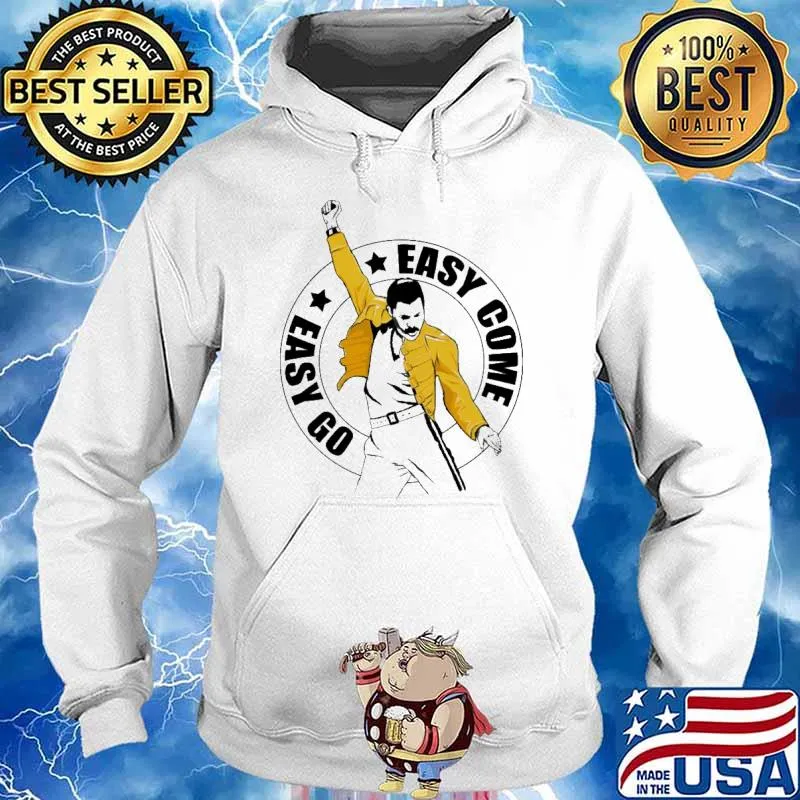 Easy come easy go freddie purrcury s Hoodie