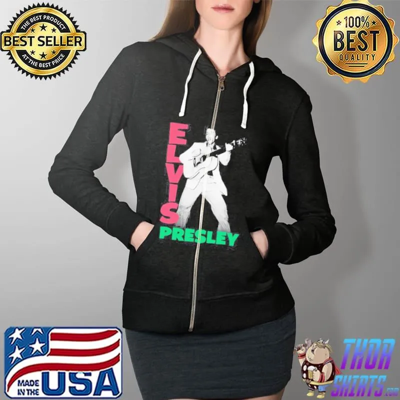 Elvis presley 1956 s Full Zip Hooded