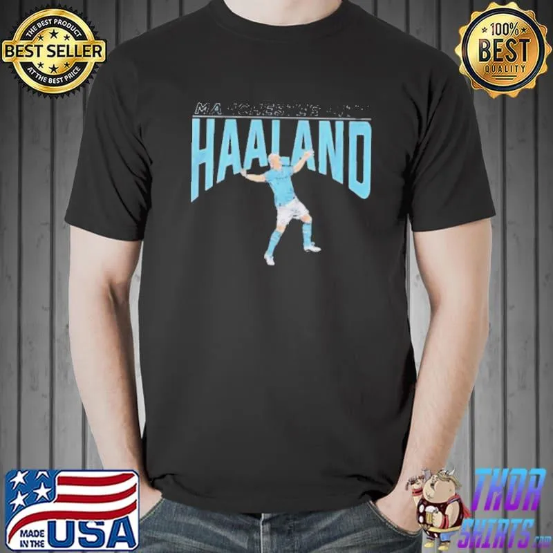 Erling haaland welcome to manchester city shirt