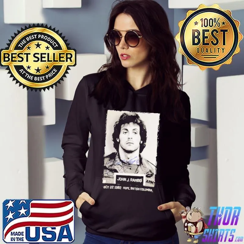 First Blood John Rambo Oct 22 1982 Shirt Hoodie