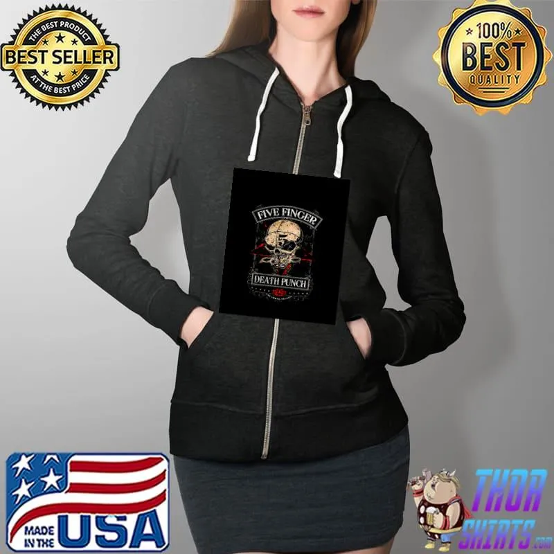 Five finger death punch T-Shirt Full Zip Hooded