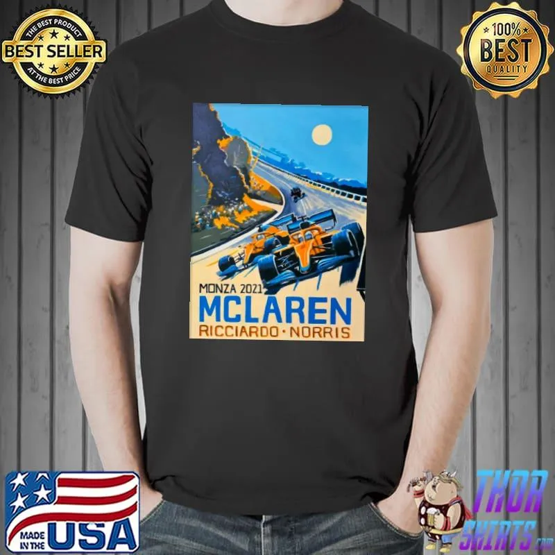 Formula 1 mclanren monza 2021 shirt