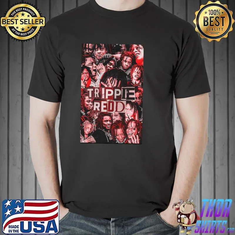Fun smile trippie redd rap music shirt