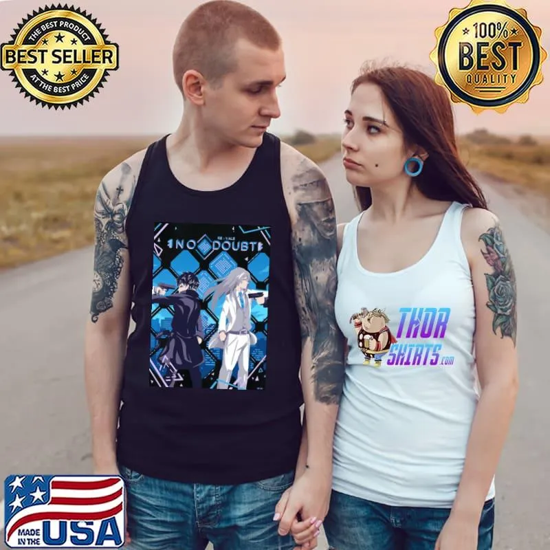 Funny man halloween no doubt band s Tank Top