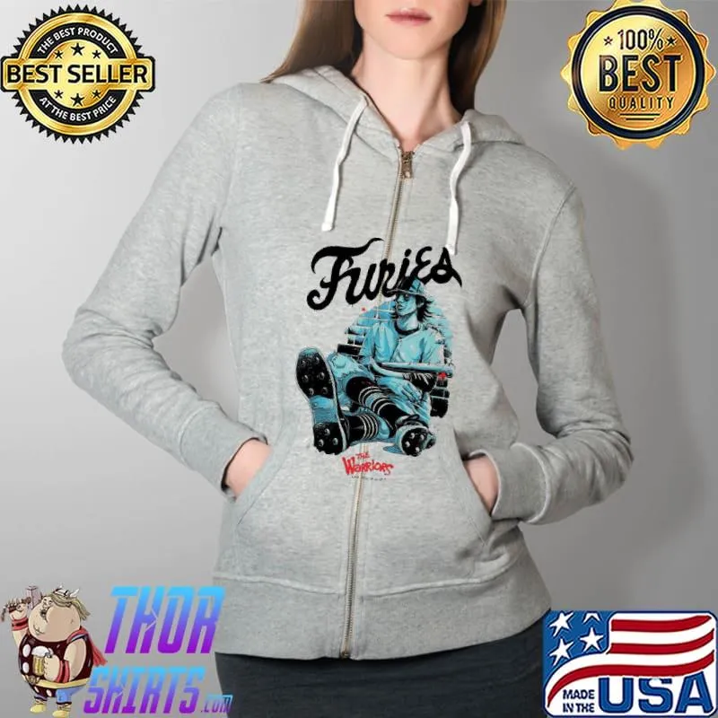 Furies the Warriors Can You Do It Shirt Full Zip Hooded