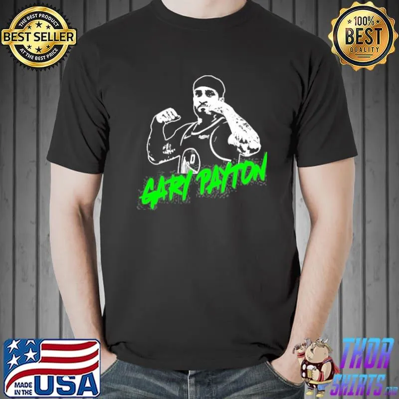 Gary payton basketball team shirt