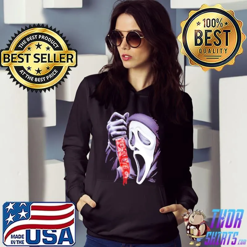 Ghostface Scream Horror Shirt Hoodie