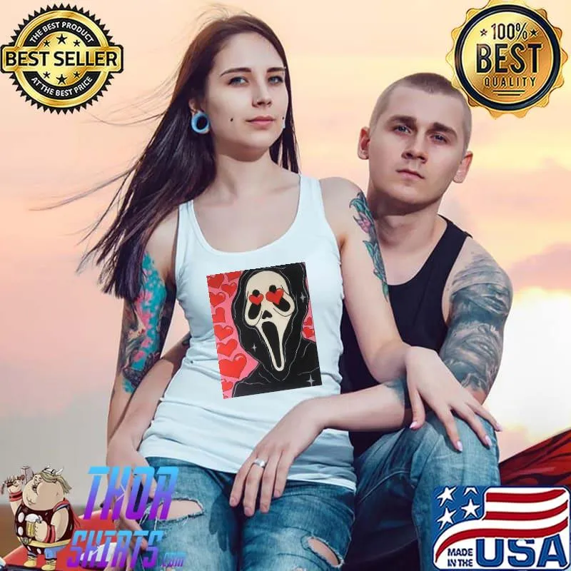 Ghostface with heart eyes s Tank Top