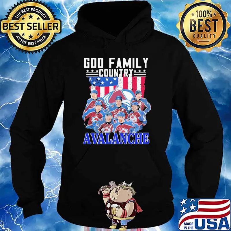 God Family Country Avalanche Shirt Hoodie