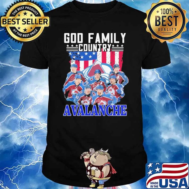 God Family Country Avalanche Shirt