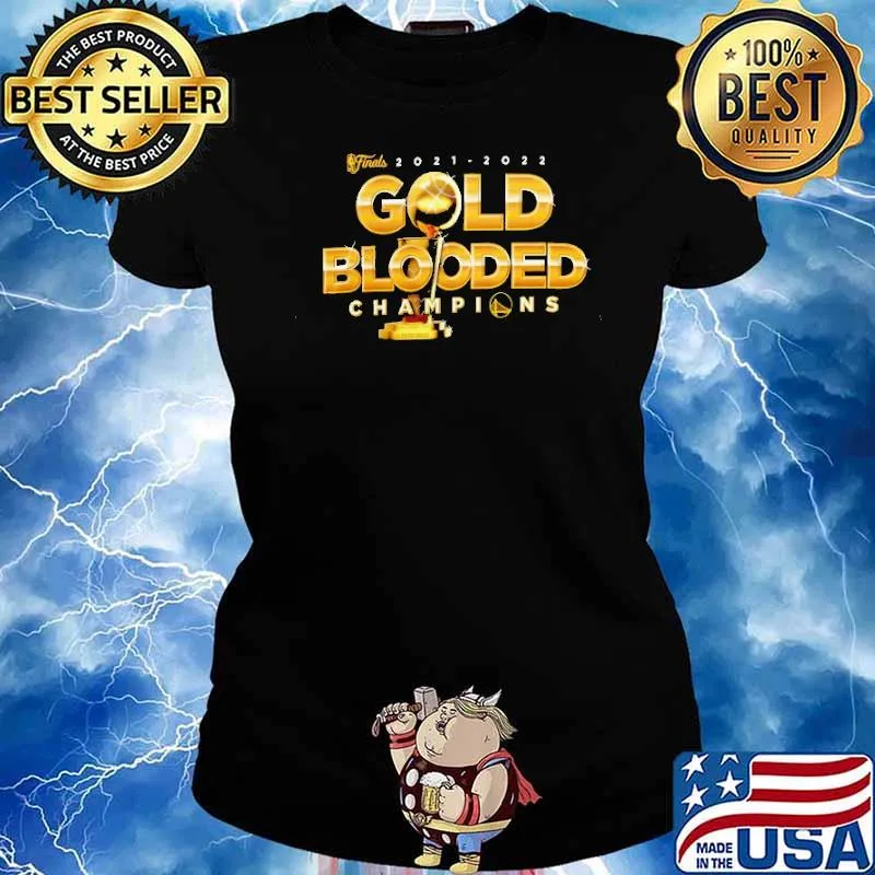 Gold Blooded Champions s Ladies tee