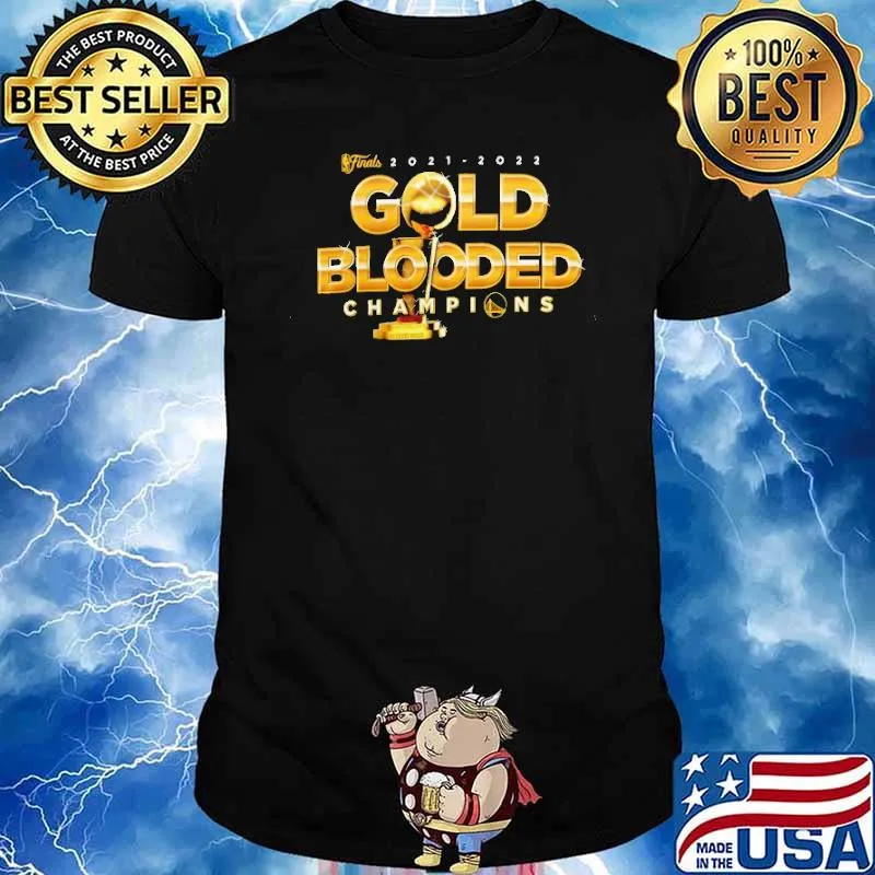 Gold Blooded Champions shirt