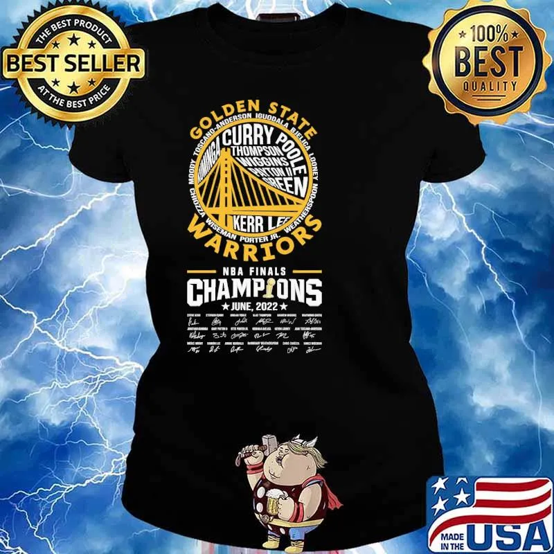 Golden State Champions June 2022 NBA Finals Shirt Ladies tee