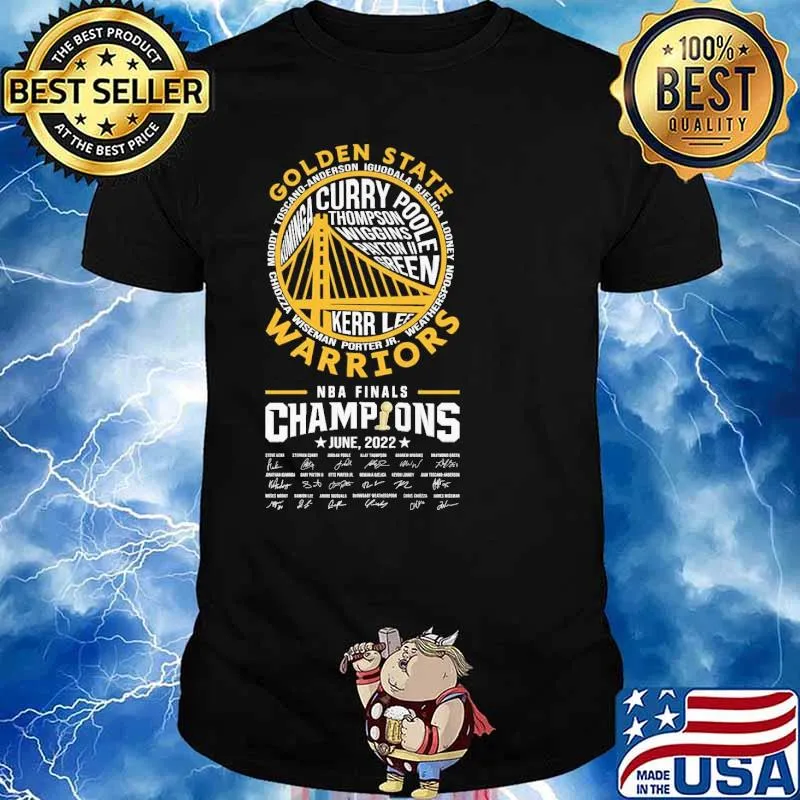 Golden State Champions June 2022 NBA Finals Shirt