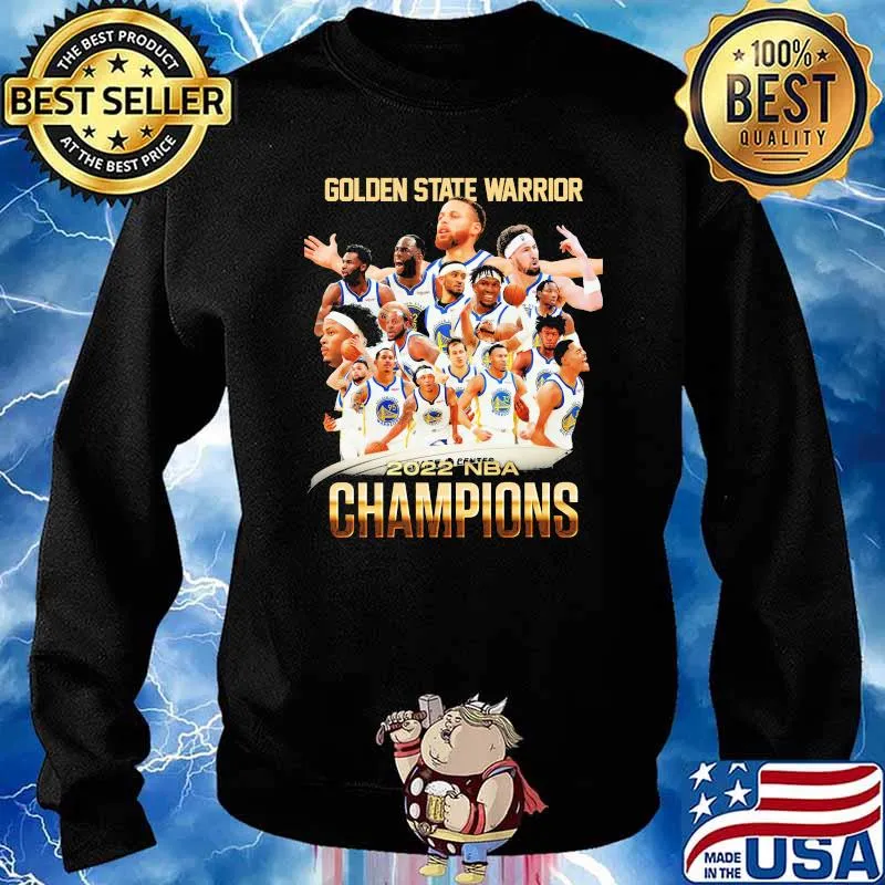 Golden State Warriors 2022 NBA Champions Shirt Sweater