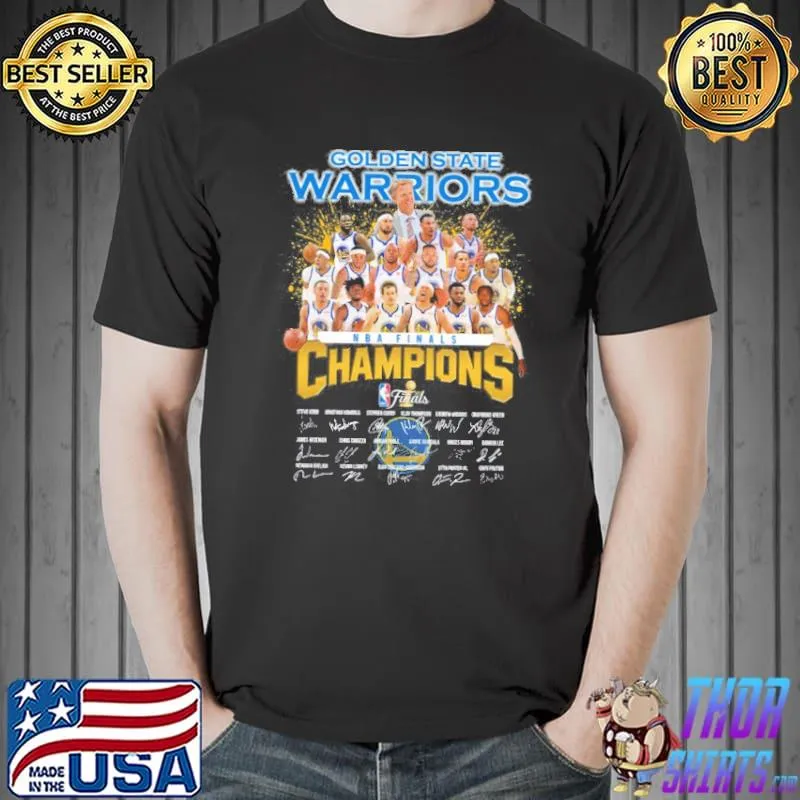 Golden State Warriors NBA Finals Champions Shirt Unisex