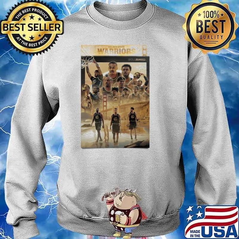 Golden State Warriors Poster Shirt Sweater