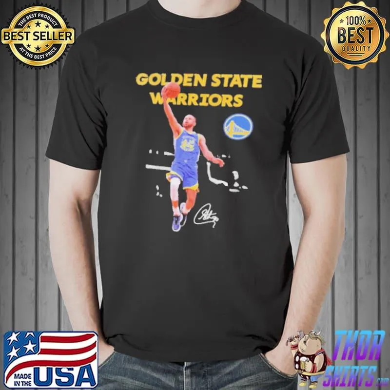 Golden state warriors stephen curry signature s Unisex