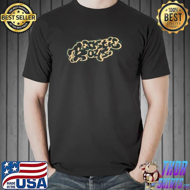 GraffitI logo beastie boys band shirt