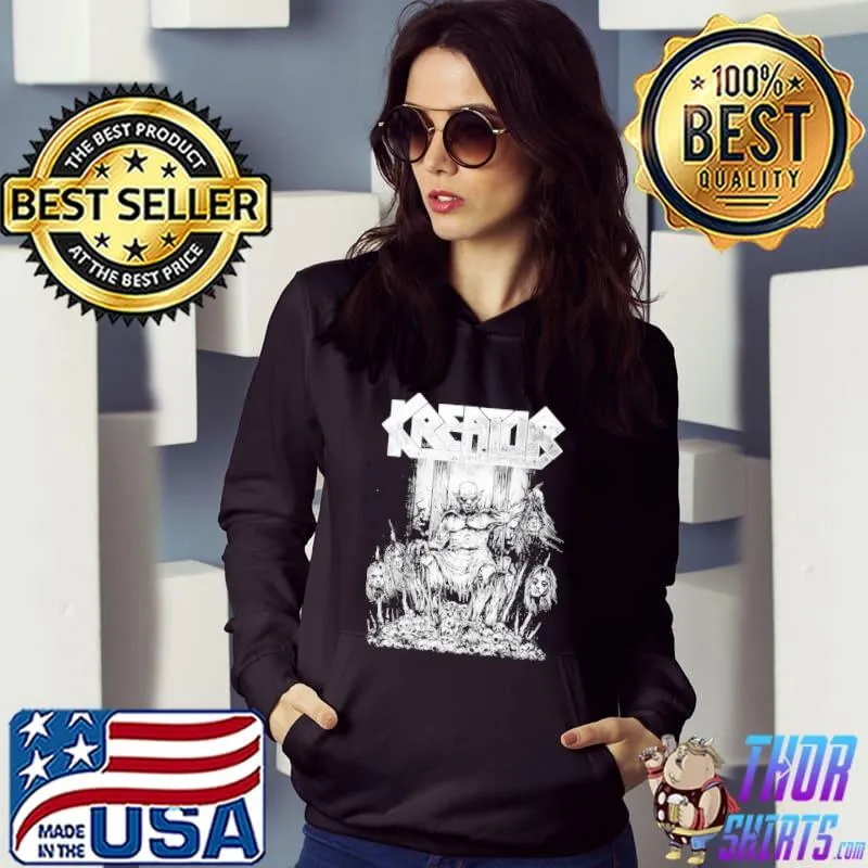 Graphic art kreator retro rock band shirt