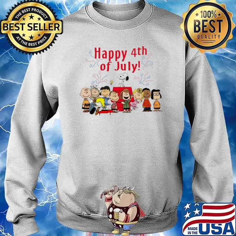 Happy 4th of july peanuts snoopy s Sweater