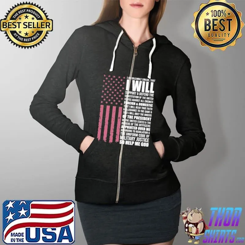 I Do Solemnly Swear That I Will Shirt Full Zip Hooded