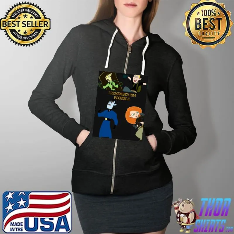 I remember kim possible s Full Zip Hooded