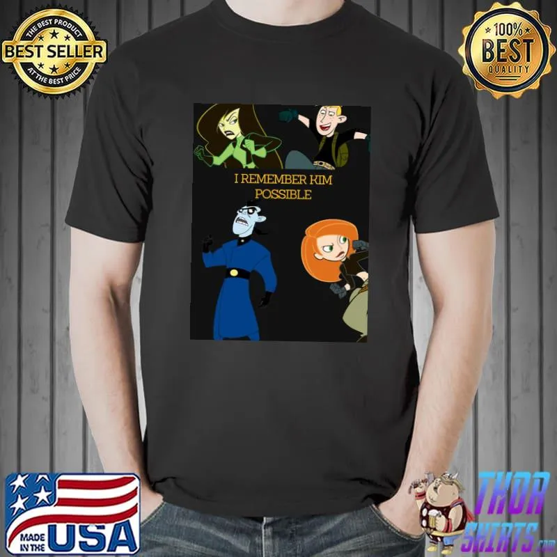 I remember kim possible shirt