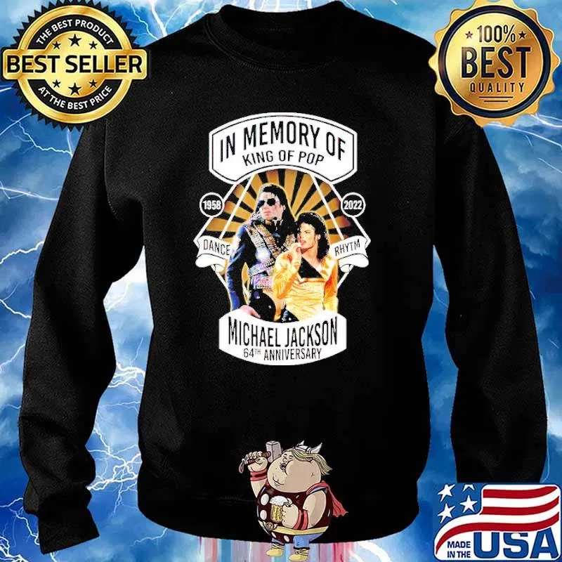 In memory of King of Pop Michael Jackson 64th anniversary s Sweater