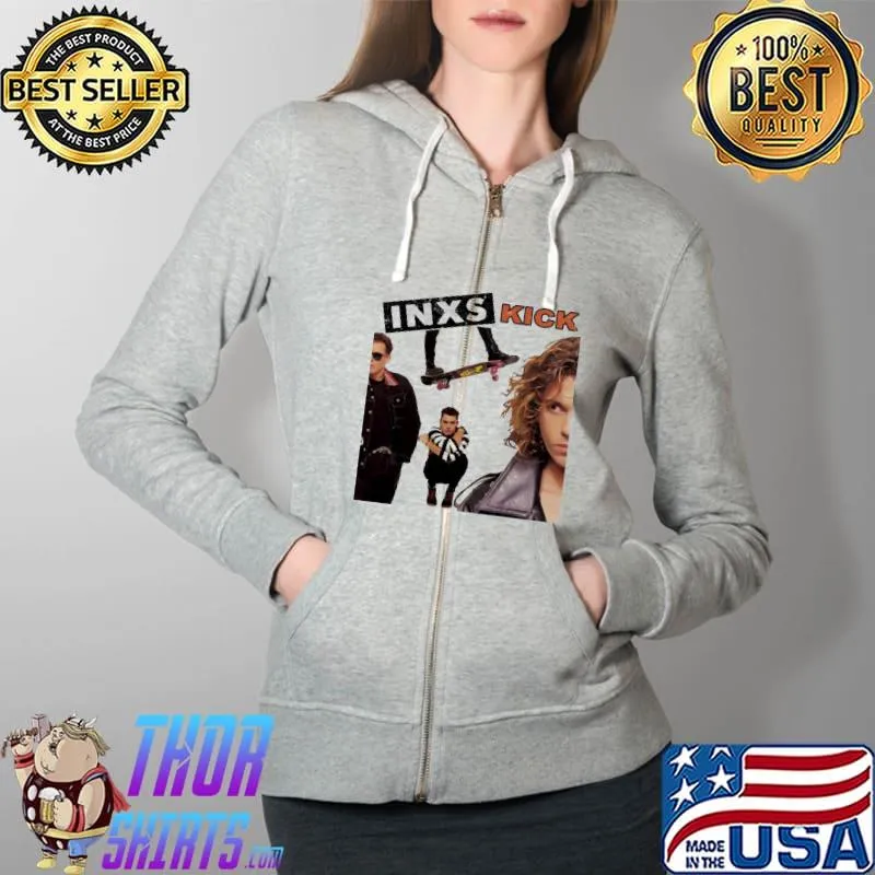 Inxs Rick Shirt Full Zip Hooded