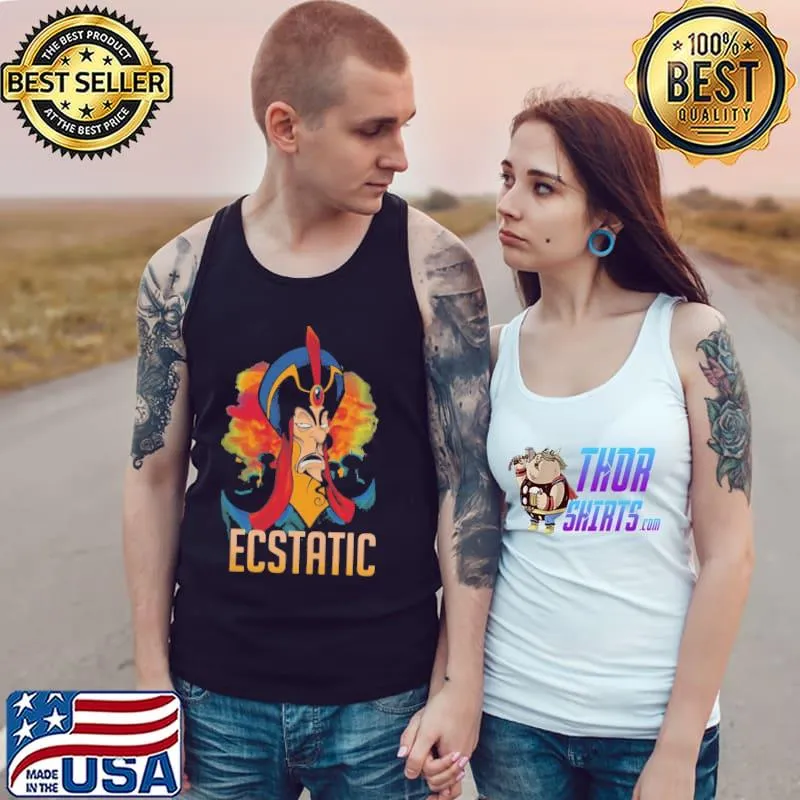 Jafar is ecstatic aladdin disney cartoon s Tank Top