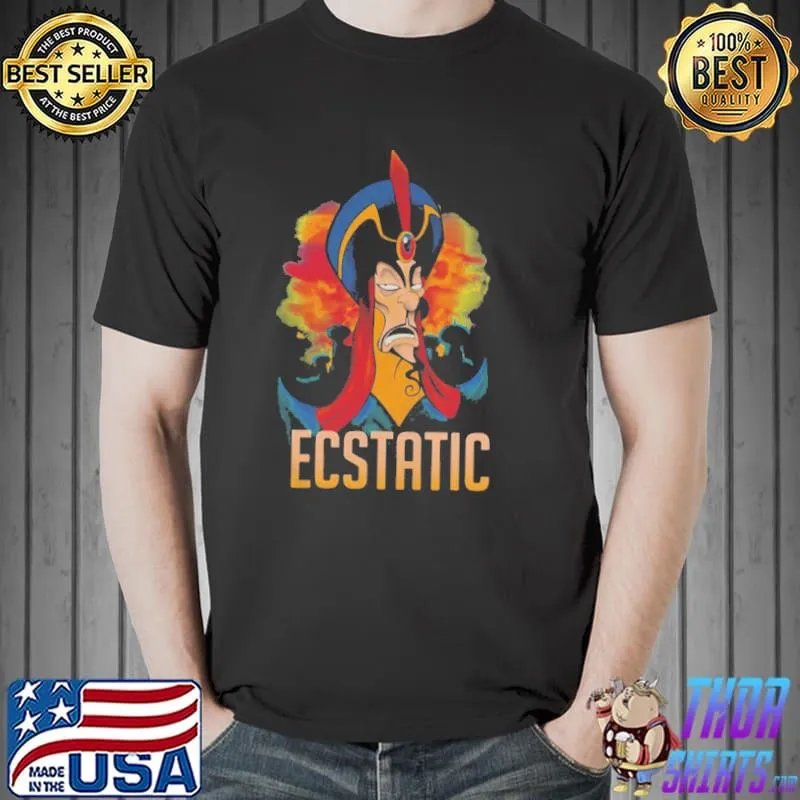 Jafar is ecstatic aladdin disney cartoon shirt
