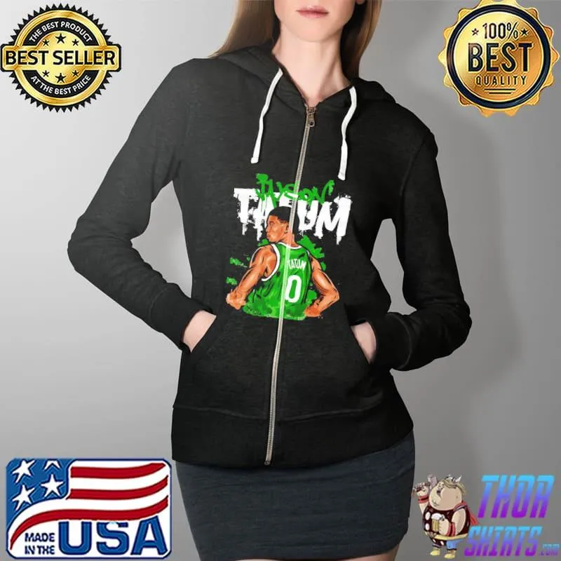 Jayson tatum s Full Zip Hooded