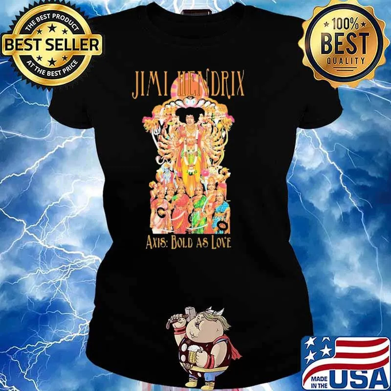 Jimi Hendrix Bold As Love Shirt Ladies tee
